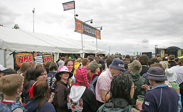 NME Signing Tent
T in the Park 2006
The Kooks