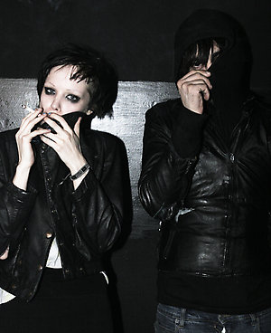 Portraits of Crystal Castles in NYC