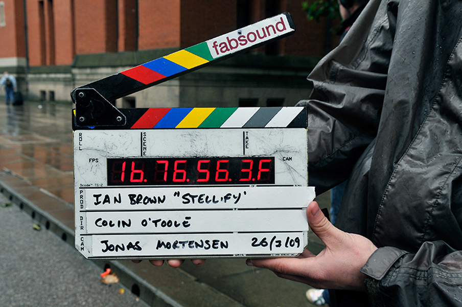 Ian Brown Video Shoot Stellify Single