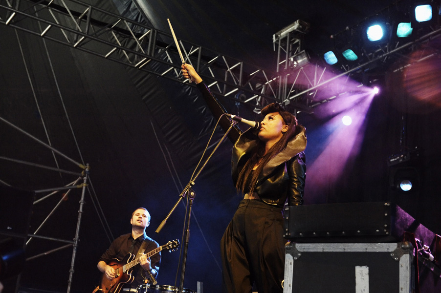 VV Brown at V festival Chelmsford, for nme 22/08/09