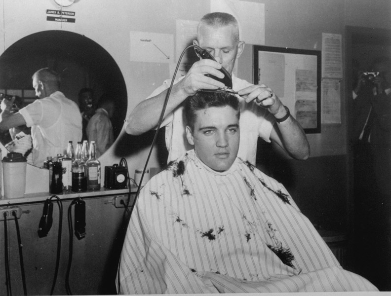 HAIRCUT FOR ELVIS