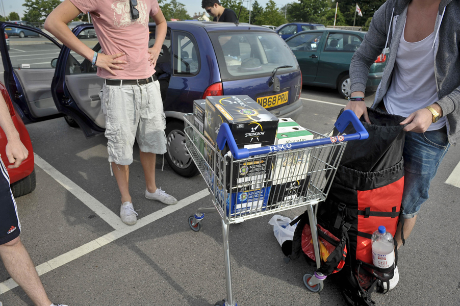 Glastonbury Festival 2010 – arrivals