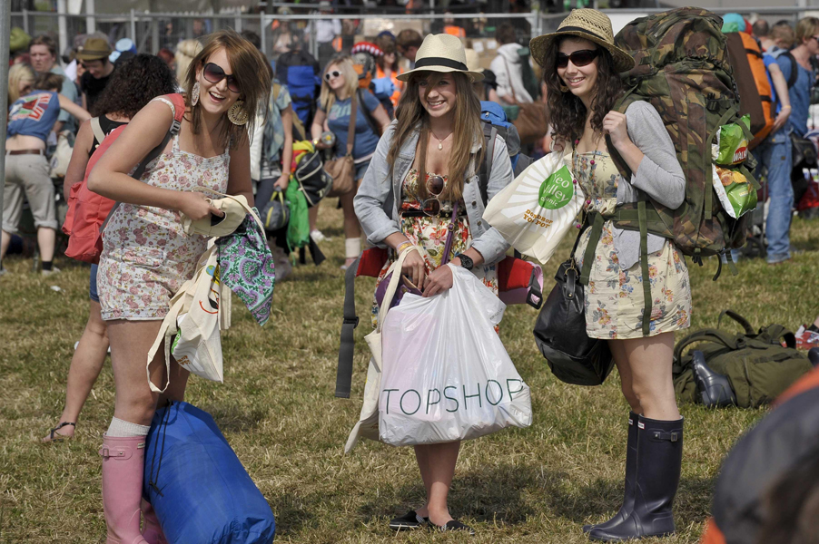 Glastonbury Festival 2010 – arrivals