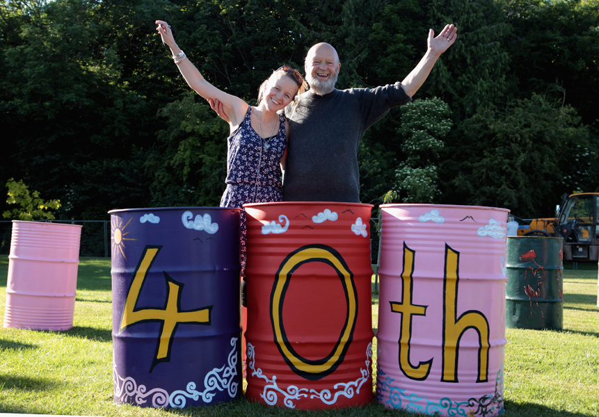 Glastonbury Prepares For 40th Anniversary Festival