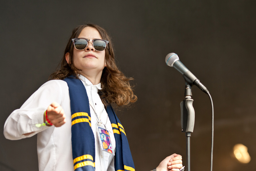 Coco Sumner plays on The Park Stage, Glastonbury