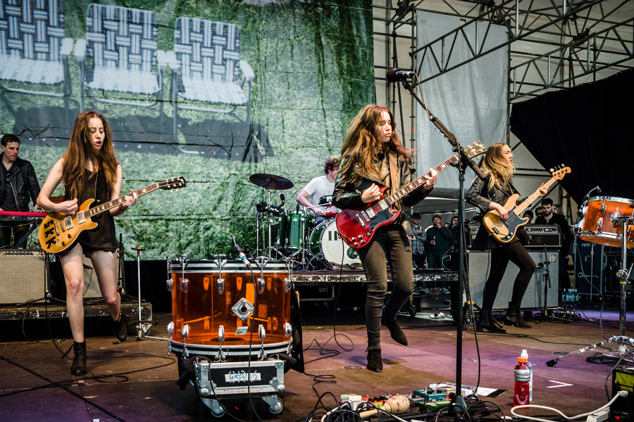 Haim at Laneway Festival, Auckland (27/01)