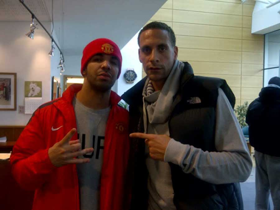 Drake and Rio Ferdinand