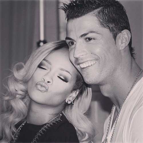 Rihanna and Ronaldo