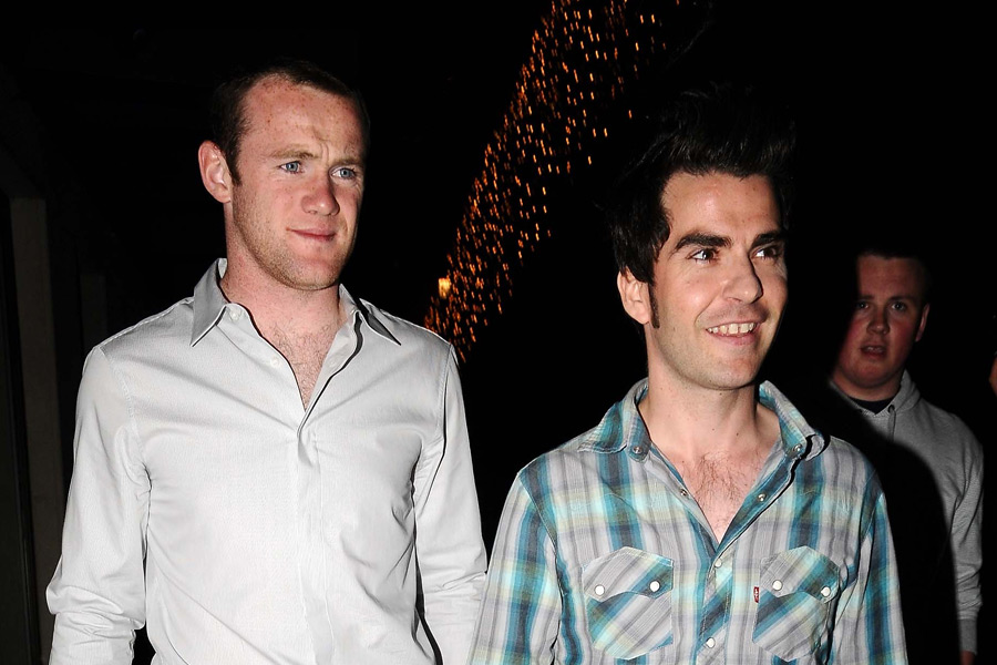 Wayne Rooney and Kelly Stereophonics