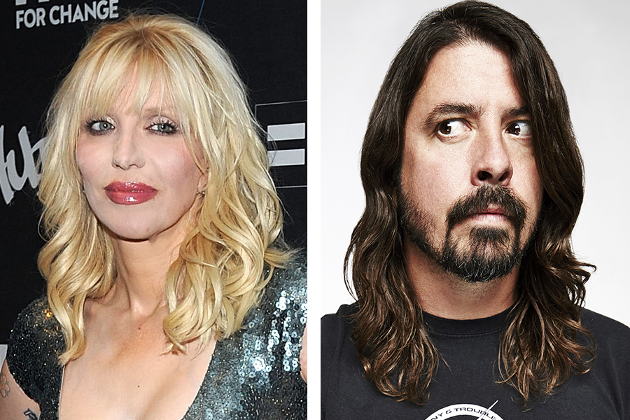Courtney Love v Dave Grohl