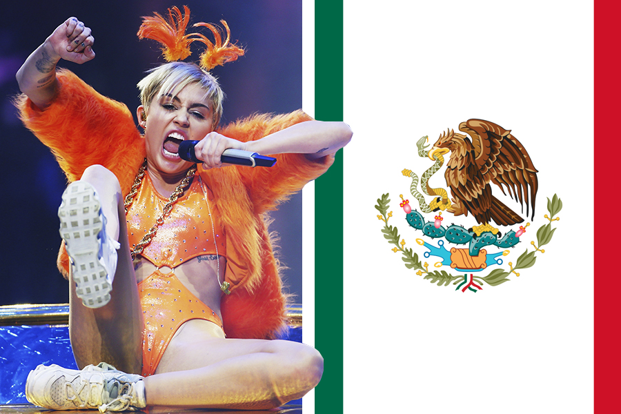 Miley Cyrus vs Mexico