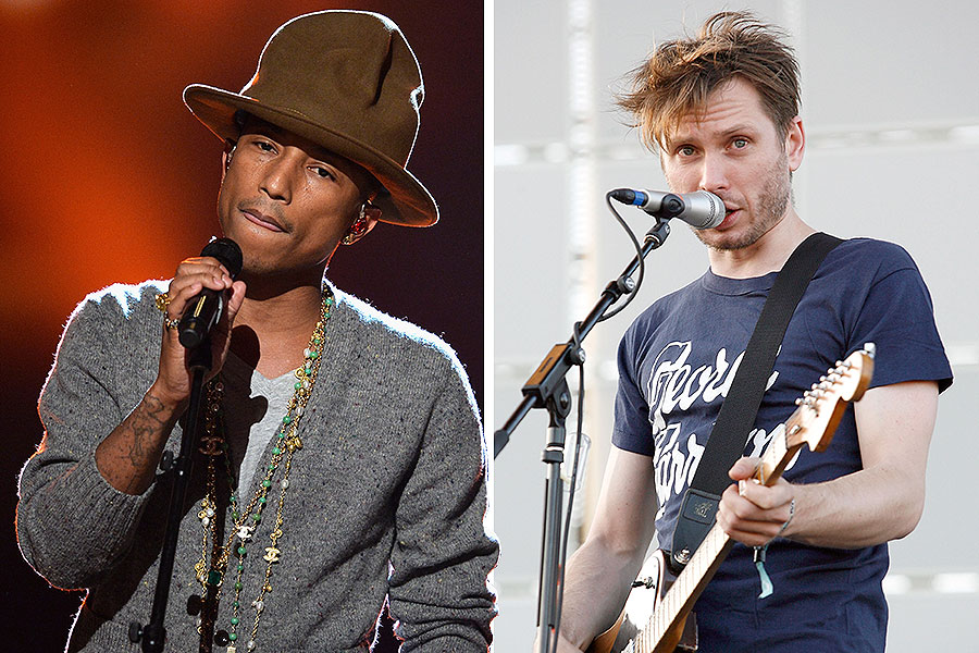 Alex Kapranos vs Pharrell Williams