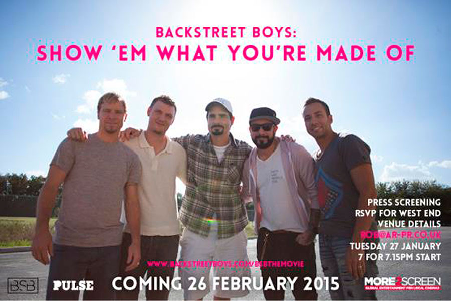 Backstreet Boys: Show 'Em What You're Made Of