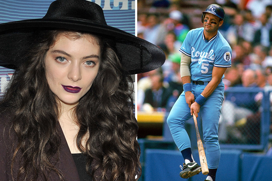 Lorde, 'Royals' - baseball player George Brett