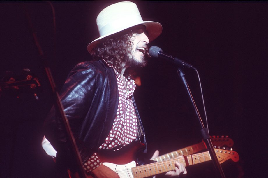 Bob Dylan At “The Last Waltz”