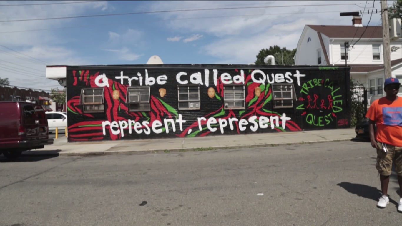 See the new A Tribe Called Quest mural in Queens, NY in new documentary