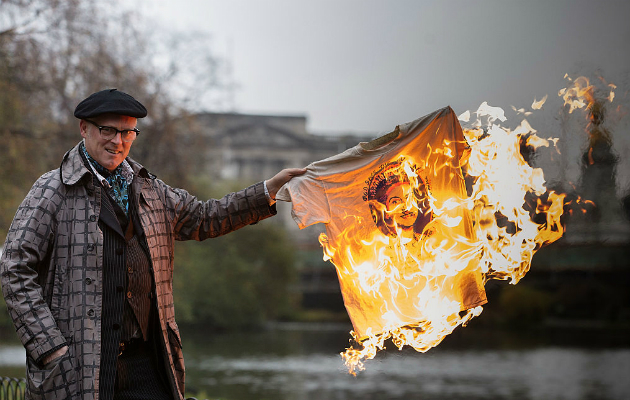 Joe Corre Burn Punk London