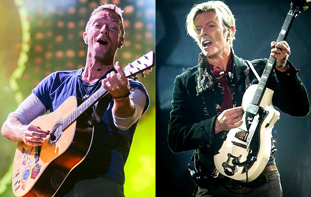 Coldplay and David Bowie