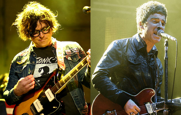 Ryan Adams and Noel Gallagher