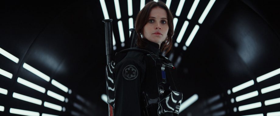 Felicity Jones in Rogue One: A Star Wars Story