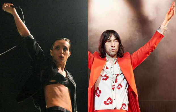 Jehnny Beth and Bobby Gillespie