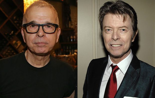 Tony Visconti and David Bowie
