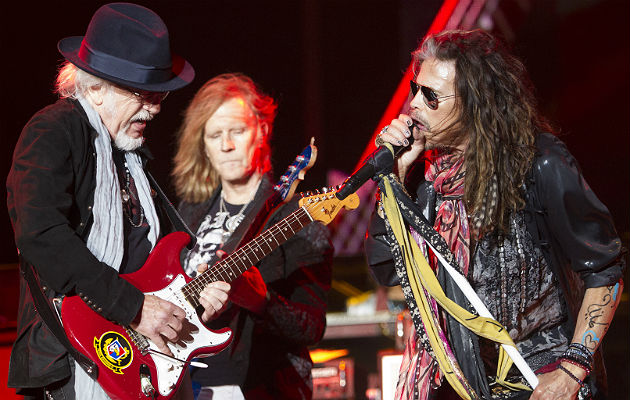 Aersomith's Brad Whitford and Steve Tyler