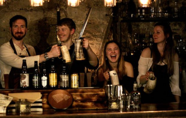 Inside the Game of Thrones pop-up bar