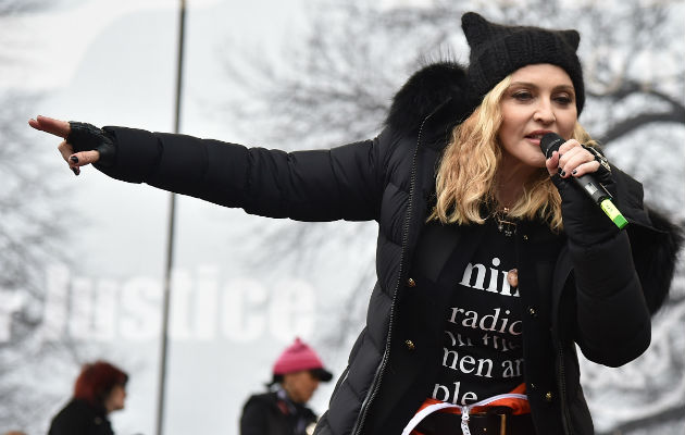 Madonna defends Women's March speech