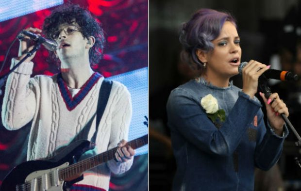 Matt Healy, Lily Allen slam Trump's immigration ban