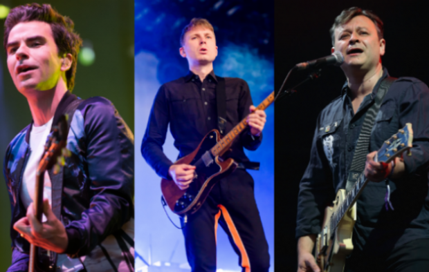 Kelly Jones of Stereophonics / Alex Kapranos of Franz Ferdinand / James Dean Bradfield of Manic Street Preachers