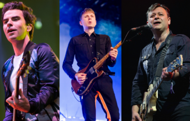 Kelly Jones of Stereophonics / Alex Kapranos of Franz Ferdinand / James Dean Bradfield of Manic Street Preachers
