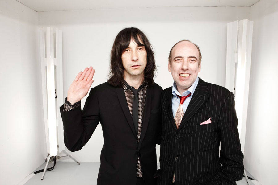 Bobby Gillespie and Mick Jones (2010)