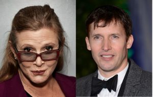 James Blunt Carrie Fisher tribute