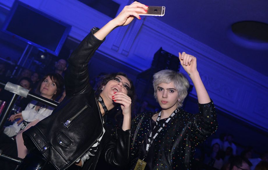 Charli XCX Sunflower Bean NME Awards 2017