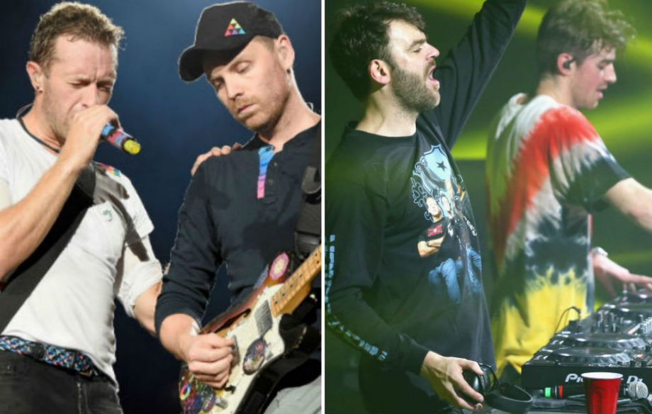 A new Coldplay and Chainsmokers single is on its way