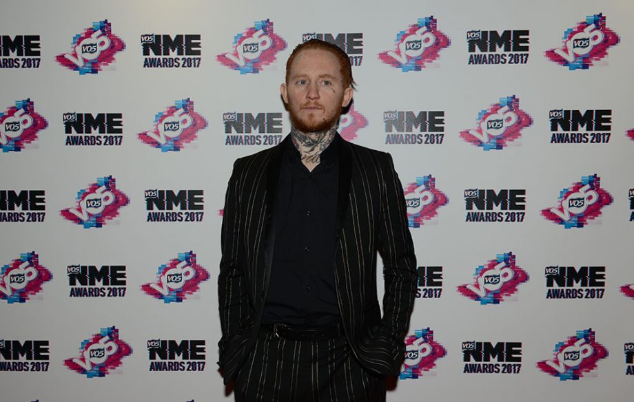 Frank Carter NME Awards 2017 Red Carpet