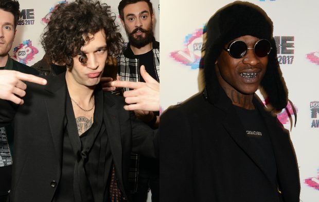 The 1975's Matt Healy and Skepta