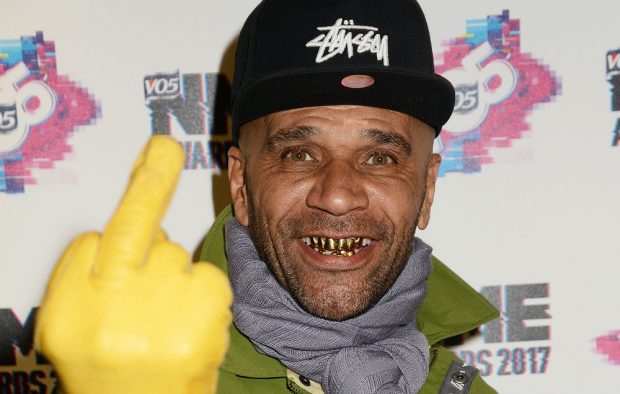 Goldie at the VO5 NME Awards 2017