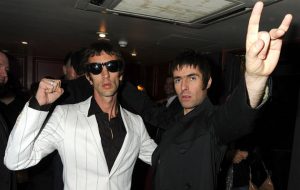 Richard Ashcroft and Liam Gallagher