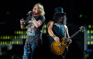 Watch Angus Young join Guns N' Roses onstage for AC/DC cover