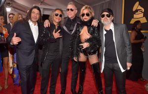 Watch Lady Gaga and Metallica perform together at the Grammys