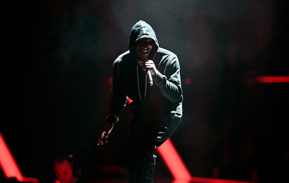 Skepta at the BRITs 2017