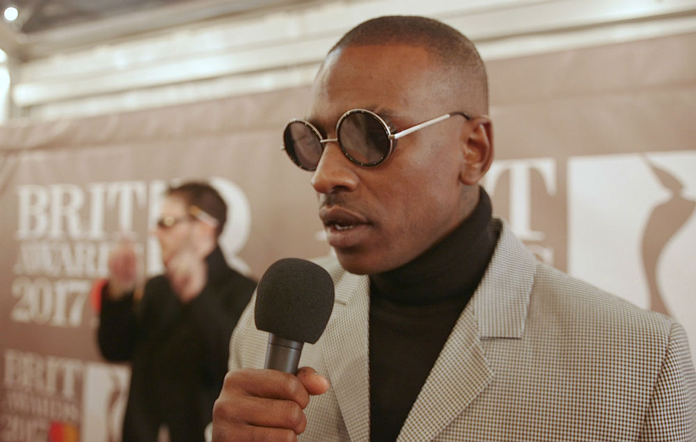 Skepta at the Brit Awards 2017