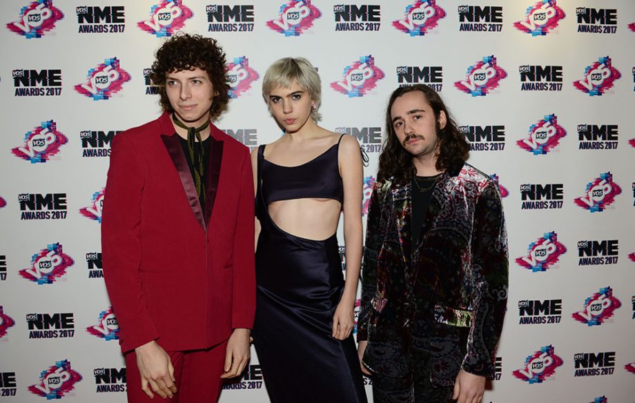 Sunflower Bean NME Awards 2017 Red Carpet