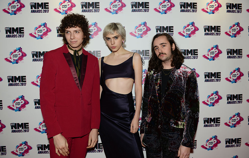 Sunflower Bean NME Awards 2017 Red Carpet