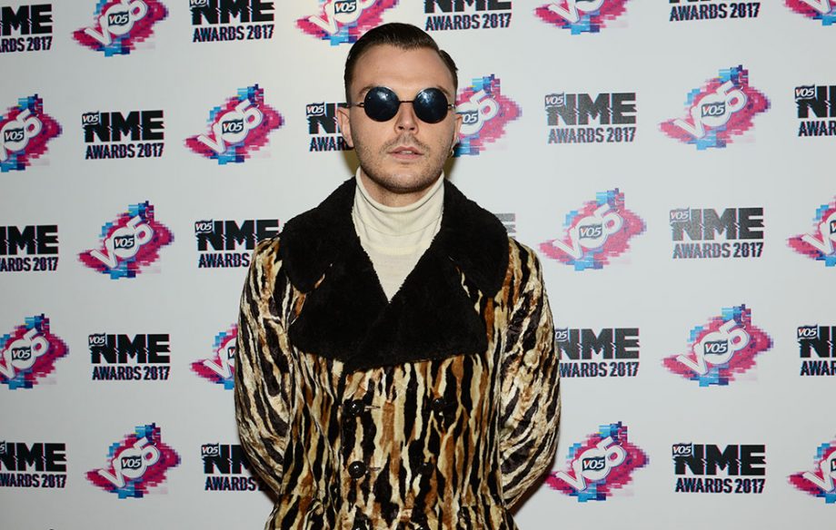 Theo Hutchcraft Hurts NME Awards 2017