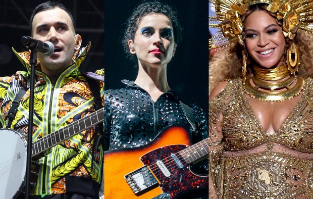 Sufjan Stevens, St Vincent and Beyonce