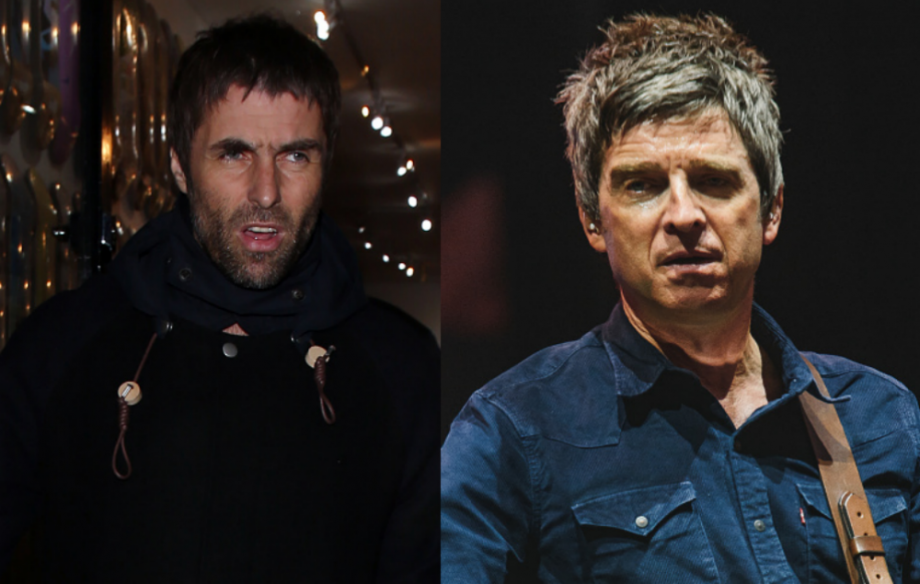 Liam Gallagher and Noel Gallagher