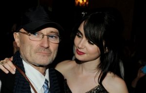 Lily Collins forgives Phil Collins